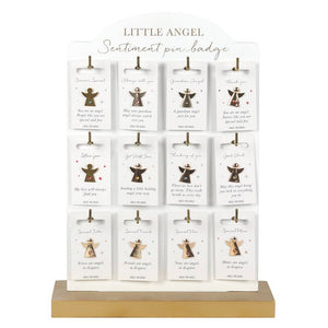 Angel Sentiment Pin
