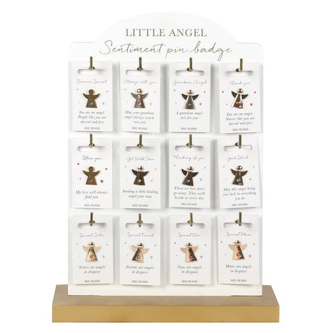 Angel Sentiment Pin