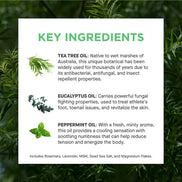 Plant of Life Tea Tree Oil Foot Soak with Epsom Salt | Fungus & Odor 16 Oz
