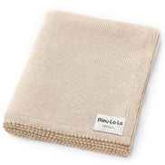 Bleu La La 100% Organic Luxe Baby Blanket