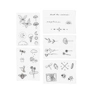 INKED BY DANI Explorer Temporary Tattoo Pack
