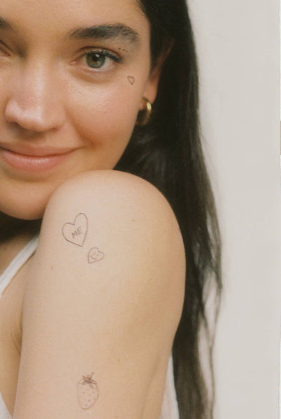 INKED BY DANI Feel Good Temporary Tattoo Pack