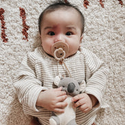 Bitzy Pal Natural Rubber Pacifier & Plush