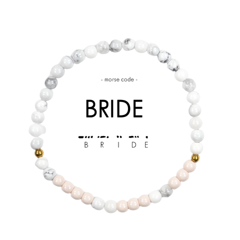 Morse Code Bracelet | BRIDE