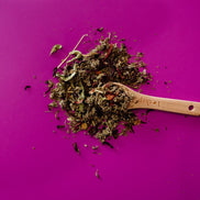 BLUSH BERRY Organic Wild Raspberry Hibiscus Tea