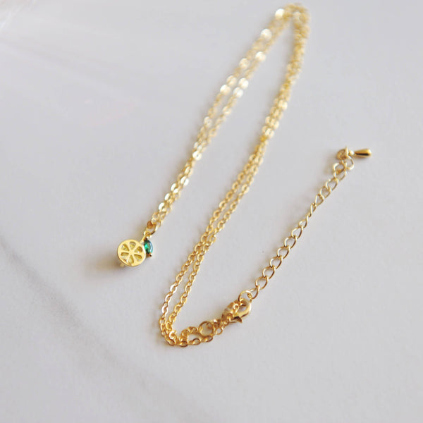 Oh So Lovely Lemon Drop necklace