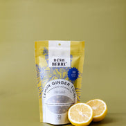 BLUSH BERRY Organic Lemon Ginger Tulsi Loose Leaf Tea
