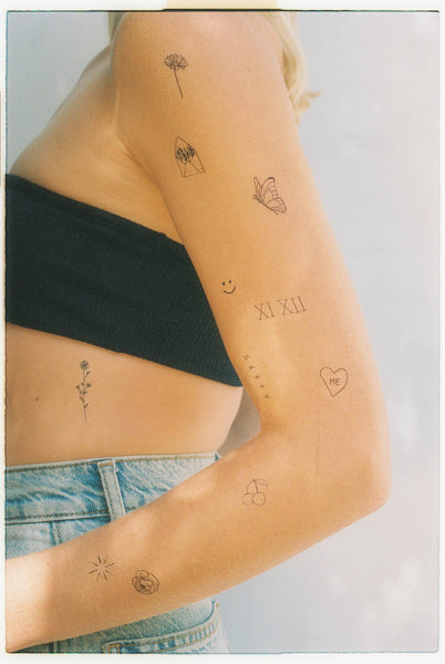 INKED BY DANI Feel Good Temporary Tattoo Pack