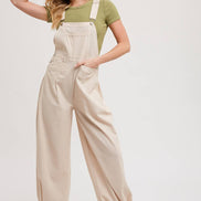 BLUIVY CARGO DRAWSTRING OVERALL JUMPSUIT
