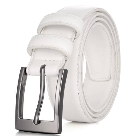Dual Loop Leather Belt