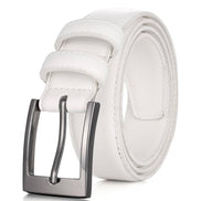 Dual Loop Leather Belt