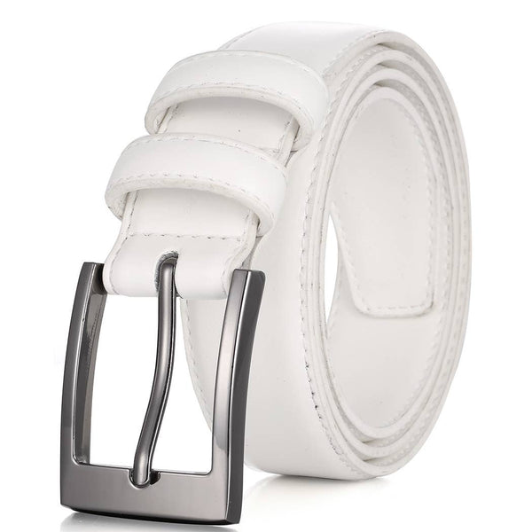 Dual Loop Leather Belt