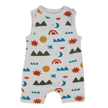 BABY Tank Rompers - ORGANIC COTTON-Signature Prints