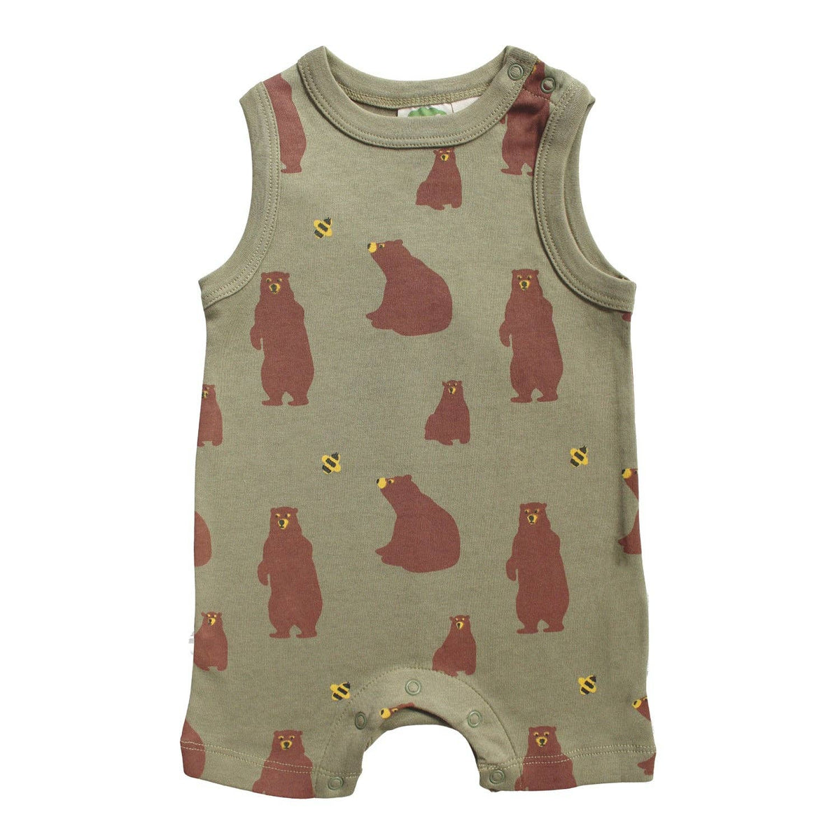 BABY Tank Rompers - ORGANIC COTTON-Signature Prints