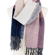 JC Softer Than Cashmere Colorblock Blanket Scarf