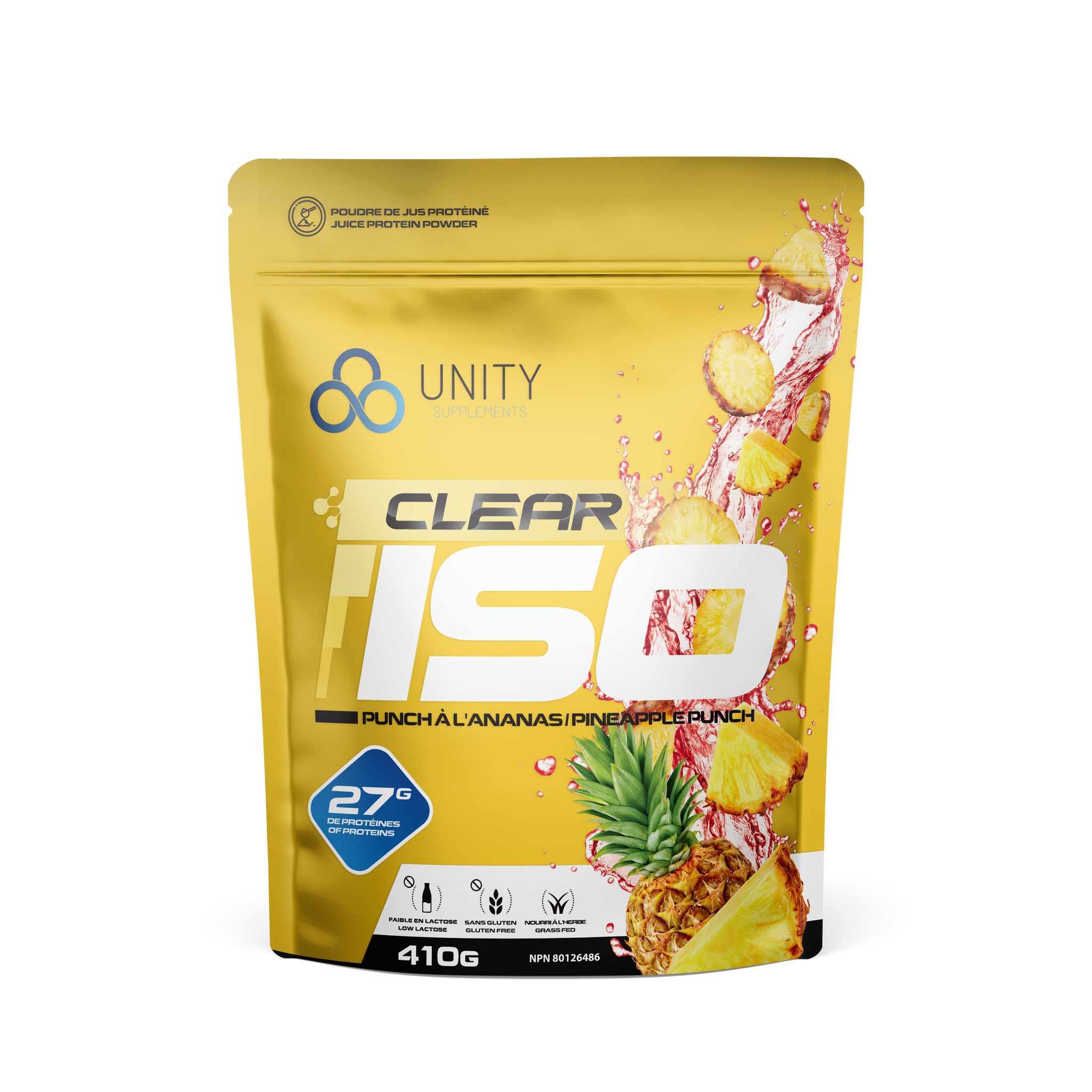 Unity Juice Protein - Pineapple Punch 410g