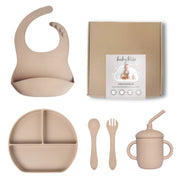 Baby bliss Infant Feeding Set, Baby Mealtime Gift Set with Box