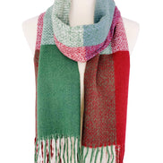 JC Softer Than Cashmere Colorblock Blanket Scarf