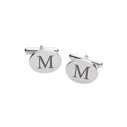 CREATIVE GIFTS Oval Cuff Links