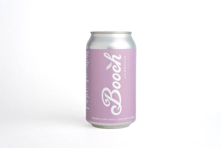 BOOCH- Blueberry Palo Santo Kombucha Can