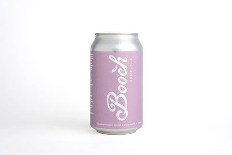BOOCH- Blueberry Palo Santo Kombucha Can