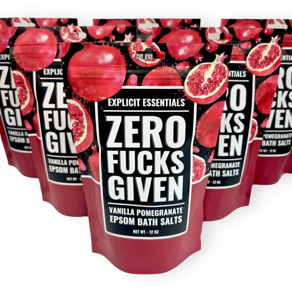 Zero Fucks Given Bath Salts 12oz Bag