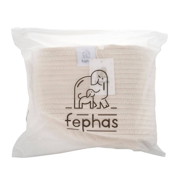 FEPHAS Rope Diaper Caddy/ Beige