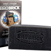 BRO BRICK Leather & Suede: Handmade Soap