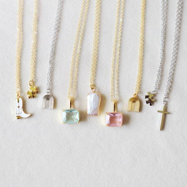 OH SO LOVELY Kataleya Cowboy Boot Necklace 