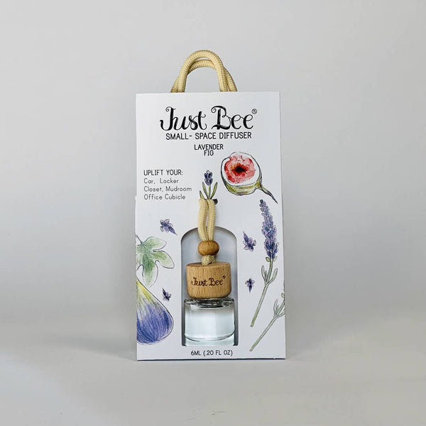 JUST BEE Small-Space Hanging Diffuser - Lavender Fig