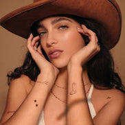 INKED BY DANI Disco Cowgirl Temporary Tattoo Pack