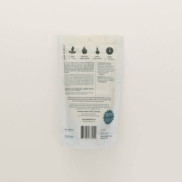 BLUSH BERRY Organic Daily Detox Loose Leaf Tea