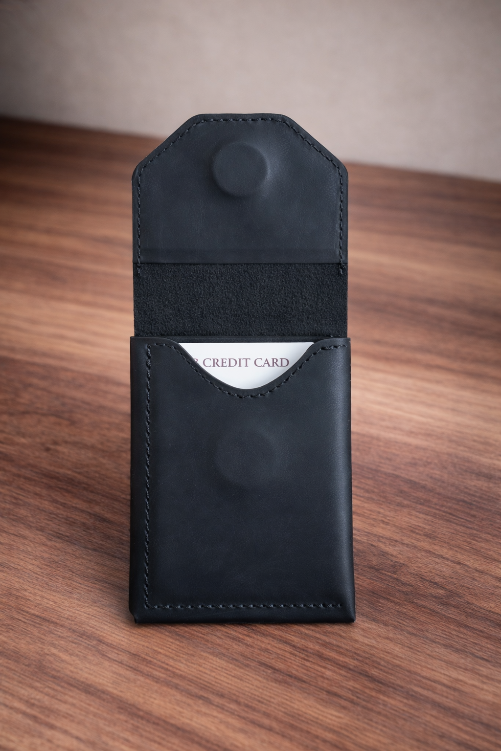 Leather Cash Wallet, Vertical Minimalist Wallet, 2026 wallet
