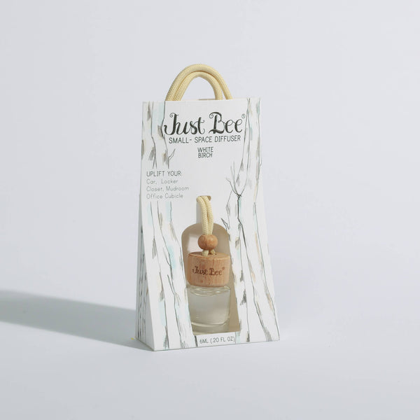 JUST BEE Small-Space Hanging Diffuser - White Birch