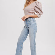 PUFF SHORT SLEEVE PULLOVER