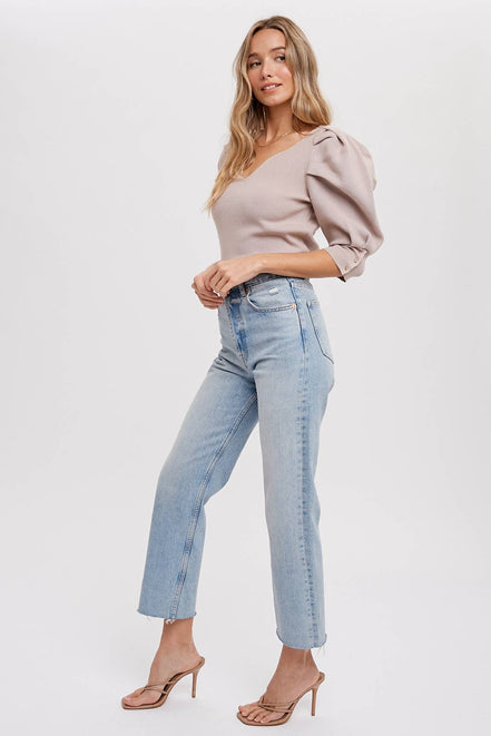 PUFF SHORT SLEEVE PULLOVER