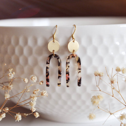 OH SO LOVELY COREY, arch earrings