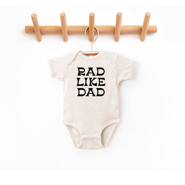 Rad Like Dad Baby Bodysuit | Gifts for New Dads | Infant