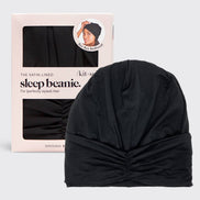 KITSCH Sleep Beanie with Satin lining - Black