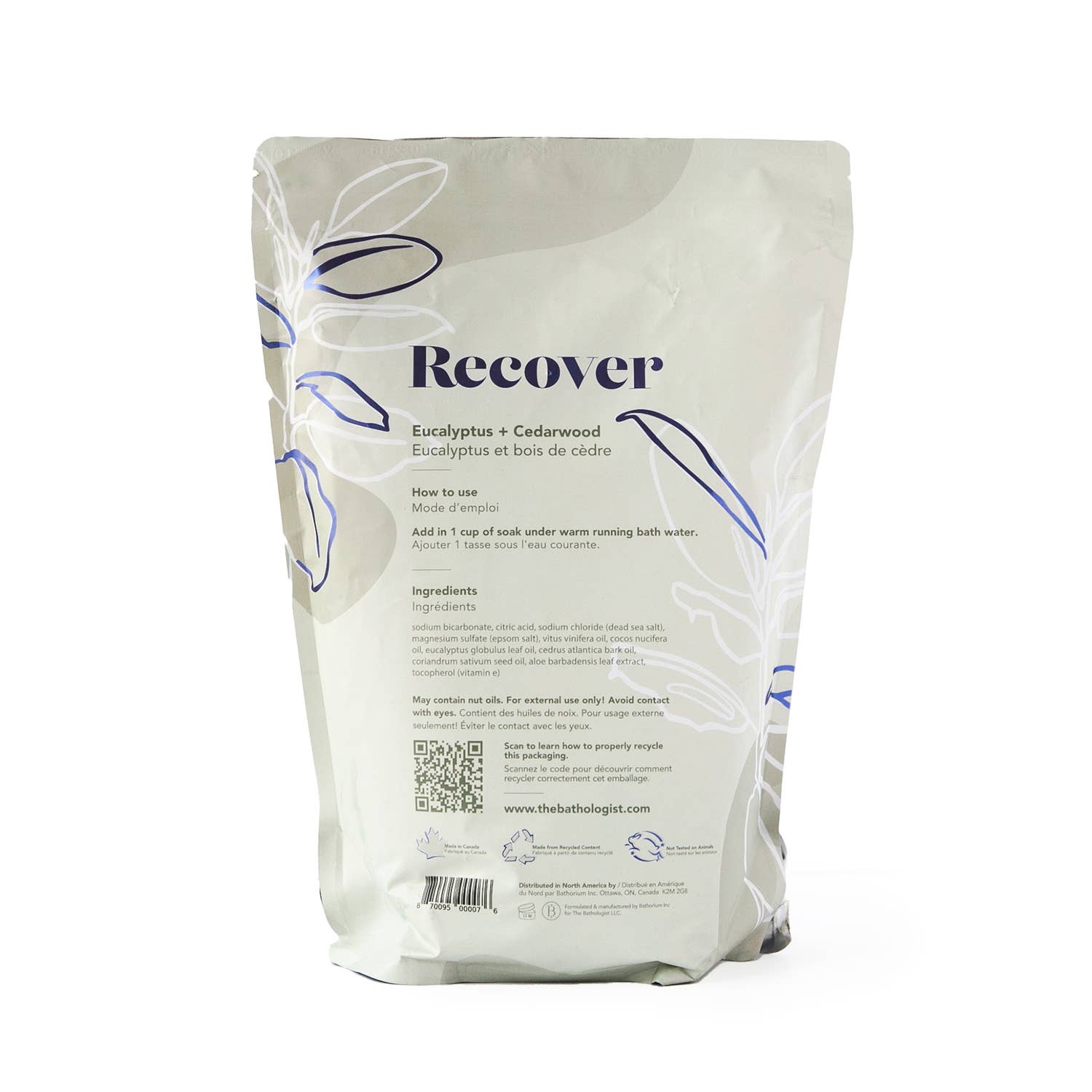 BATHOLOGIST Recover FIZZY Bath Soak 3kg (6.6lb)