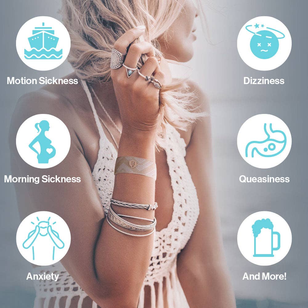 BLISSLETS Marie Duo Nausea Relief Bracelets