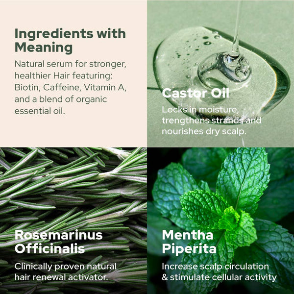 Plant of Life Rosemary Mint Essential Oil | for Hair & Skin