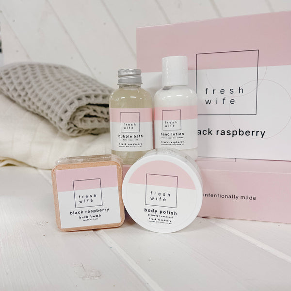 The fresh wife Black Raspberry Gift Set