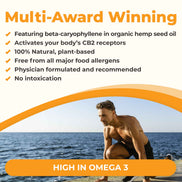 CANNANDA CB2 HEMP SEED OIL >> Orange Creamsicle Flavor (240 mL)