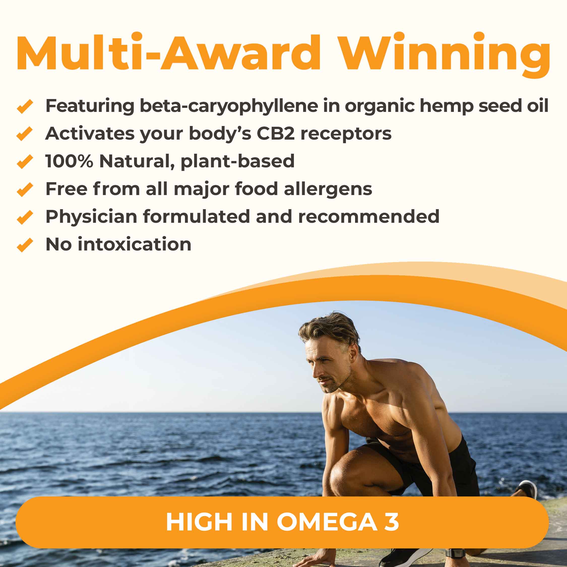 CANNANDA CB2 HEMP SEED OIL >> Orange Creamsicle Flavor (240 mL)