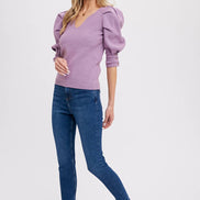 PUFF SHORT SLEEVE PULLOVER