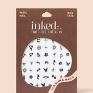 INKED BY DANI Rebel Nail Art Temporary Tattoo Pack