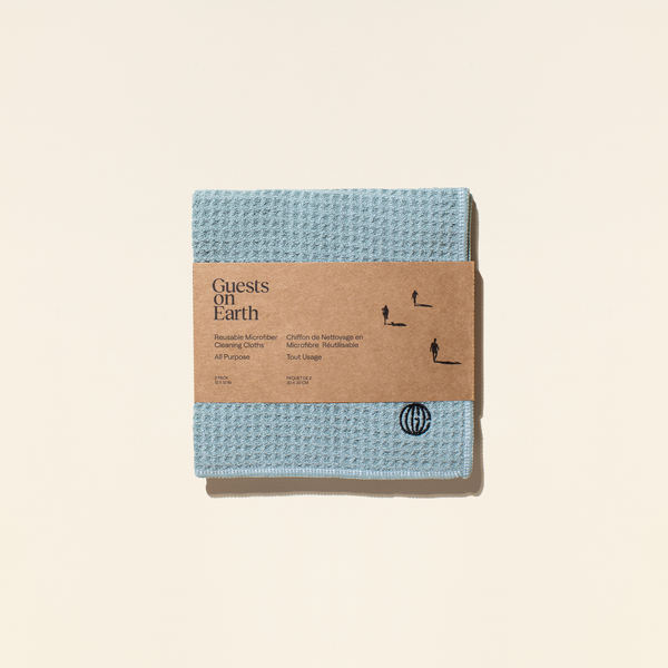 GUESTS ON EARTH Waffle Cleaning Cloths 2-Pack