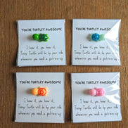 UNLIFTED INK Turtley Awesome Cheer-Up Card with Positivity Message
