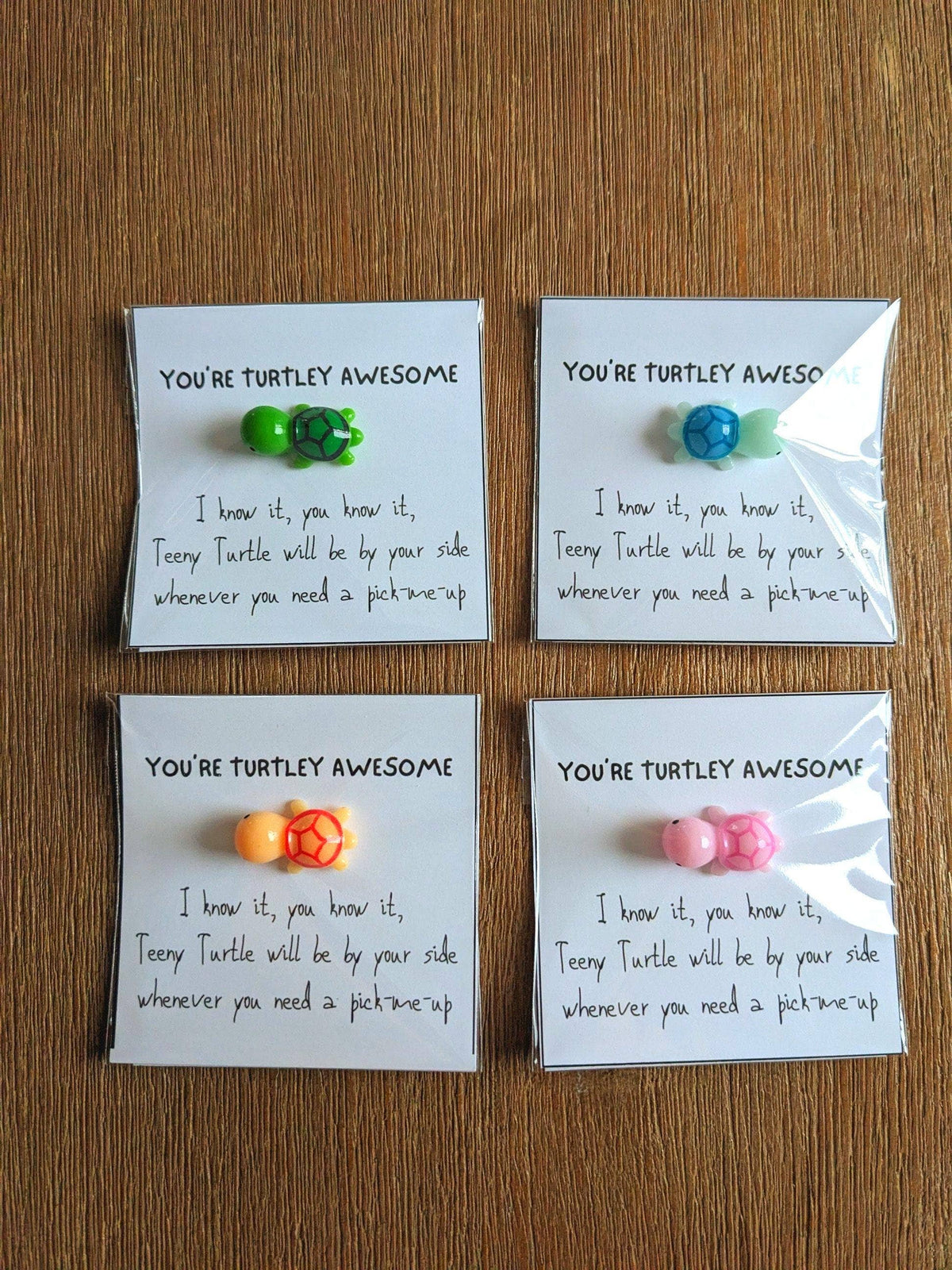 UNLIFTED INK Turtley Awesome Cheer-Up Card with Positivity Message